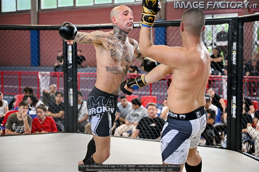 2024-05-18 Milano in the Cage 12 01385 IMMAF - Adam Bouabbadi-Nicolo Montecchi